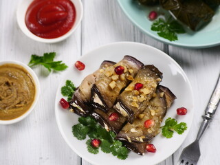 grilled chicken with vegetables