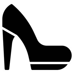 High heels icon, International Women's Day related vector