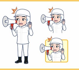 食品加工の仕事をしている人