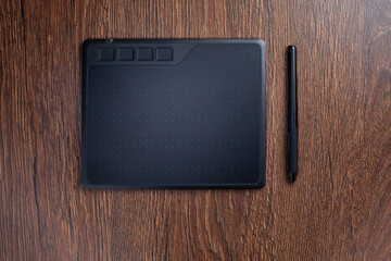 Ggraphic tablet drawing pad with digital pen stylus