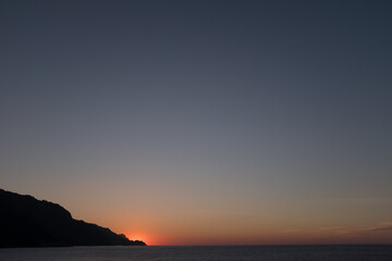 Couché de soleil Corse du Sud