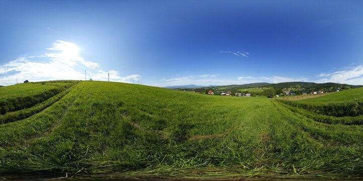 Countryside Meadow in the Summer HDRI Panorama