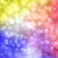 abstract background with bokeh