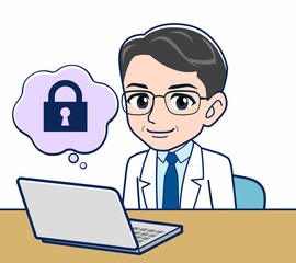 八百屋をしている白髪の男性