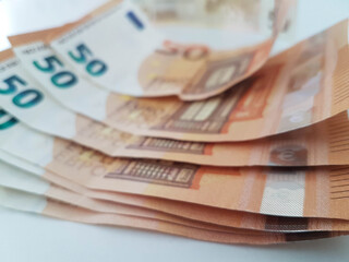 stack of euro banknotes