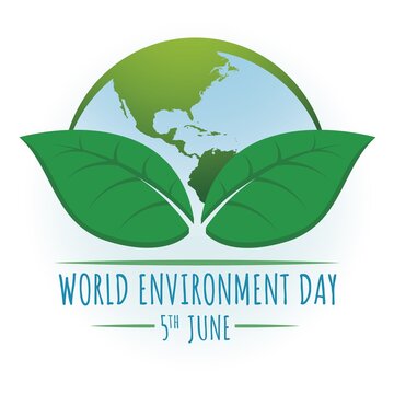 World Environment Day 5th June. Vector Banner