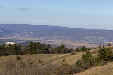 Aussicht von einem Berg