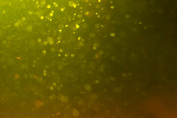 Fantasy abstract blur bokeh of lights colorful sparkle
