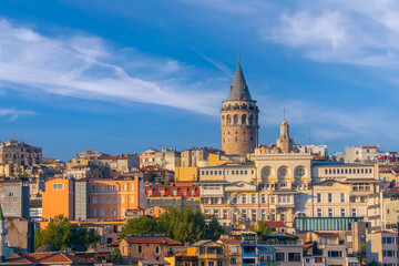 Fototapeta na wymiar Downtown Istanbul cityscape in Turkey