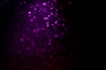 pink bokeh of lights  use for background