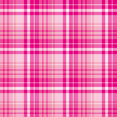 Seamless pattern in stylish pink colors for plaid, fabric, textile, clothes, tablecloth and other things. Vector image.