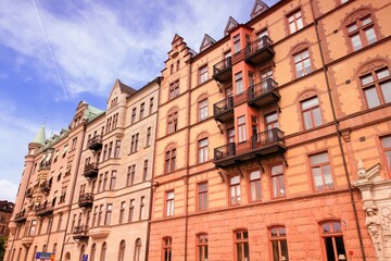 Fototapeta na wymiar Stockholm Ostermalm district