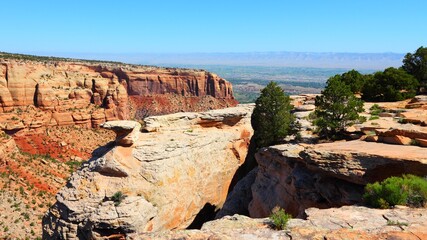 Fototapeta na wymiar Colorado National Monument. American landscape in Colorado.