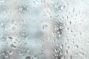 Rain drop on window glasses. Rain drop texture