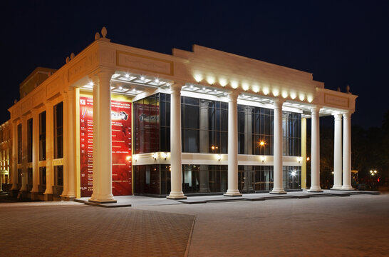 Chekhov Theatre in Yuzhno-Sakhalinsk. Sakhalin island. Russia