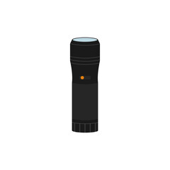 Flashlight. Vector illuatrstion.