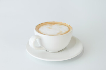 Coffee cup isolated on white background