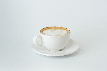 Coffee cup isolated on white background