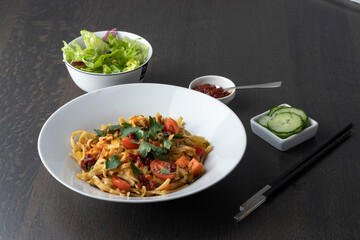 Bami Goreng,  Indonesian stir fried noodles