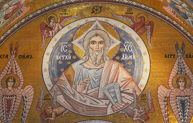 mosaic of jesus