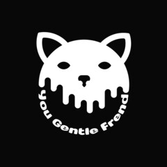 Fox Logo | Black and white version