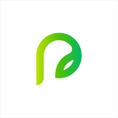 Creative P Letter Logo - P logo Design Vector - Awesome P Initial Letter Logo Template