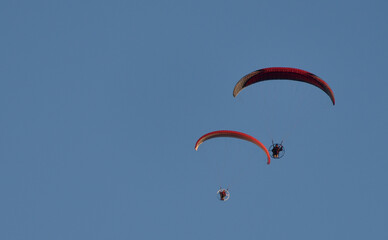 paraglider navigation training before competition