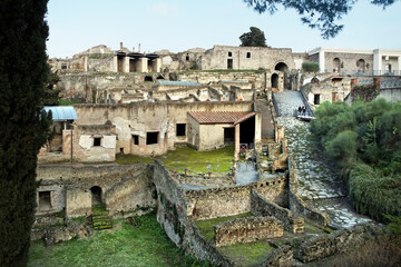 Fototapeta na wymiar View to the Pompeii.