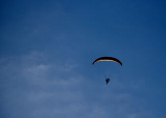 paraglider navigation training before competition