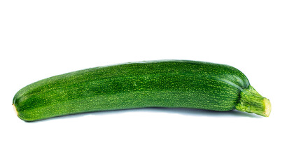 Zucchini Isolated On White. High quality photo