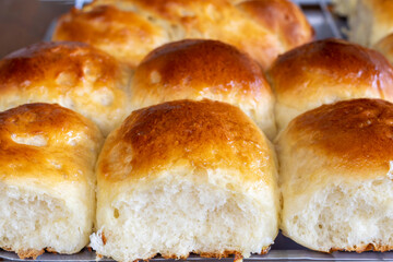 baked homemade milk bread