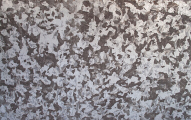 Abstract black and white metal texture for background.
