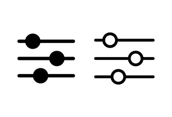 Setting Icon set. Cog Settings Icon Symbol