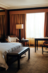 Interior of a Luxury Bedroom 