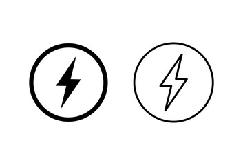 Power icon set. Power Switch Icon. Electric power