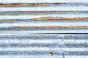 Rusted galvanized iron plate background