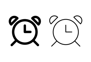 Clock icon set. Time icon vector. watch icon symbol