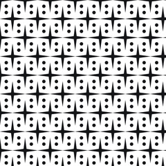 04 Abstract vector geometric star, cross pattern. Stock illustration.