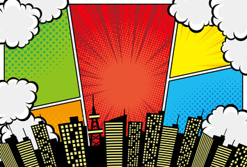 アメリカンコミック風吹き出し素材 Wall Mural Wallpaper Murals Takao アメリカンコミック風吹き出し素材 Wall Mural Wallpaper Murals Takao