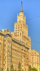 Fototapeta na wymiar Moscow cityscape, Russia, HDR Image