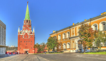 Moscow, Kremlin, HDR Image