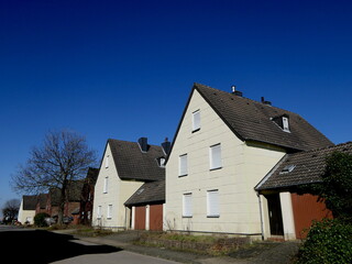 leere Straßen in Morschenich