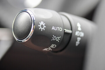 Modern car light and turn signal stalk