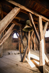 Slimnic Fortress (Stolzenburg): fortified enclosure, with towers, chapel, tower, bastion, was built in the fourteenth century, located on a Burgbasch hill on a Sibiu-Mediaș road in Transylvania
