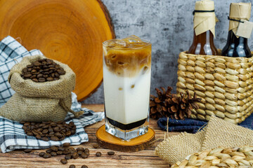coffee milk brown sugar product concept photography on coffee shop, Brown Sugar Iced Coffee Recipe. For true iced coffee you do not, I repeat, do not want to just brew up a pot of your favorite blend 