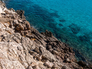 Cala Carbó, beach in cala sant vicenç, majorca, spain