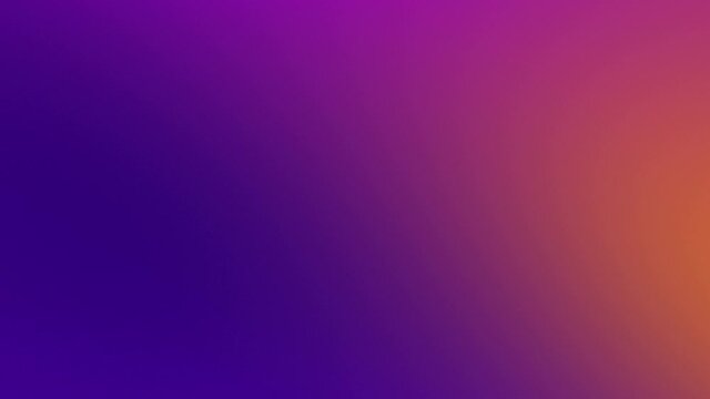 Multicolored motion gradient orange purple and blue neon lights soft background with animation seamless loop.
