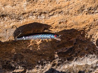 beach of Cala molins in Cala Sant Vicenç, majorca, balearic, spain