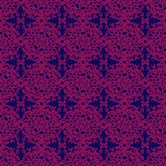 pink seamless pattern with  flowers design 