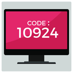 Vector illustration for Status Code EPS10